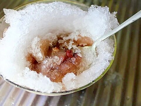 氷あずき レシピ 作り方 By きばな 楽天レシピ 氷あずき レシピ 作り方 By きばな 楽天レシピ